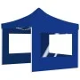 Professionelles Faltzelt mit blauen Aluminiumwänden 2x2 m von vidaXL, Zelte und Pavillons - Ref: Foro24-48931, Preis: 155,22 ...