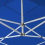 Carpa plegable profesional con paredes aluminio azul 2x2 m