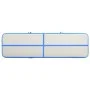Inflatable gymnastics mat with pump blue PVC 700x100x15 cm by vidaXL, Pilates and yoga mats - Ref: Foro24-92671, Price: 251,6...