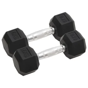 Dumbbells 2 units cast iron 12 kg by vidaXL, free weight - Ref: Foro24-93602, Price: 58,96 €, Discount: %