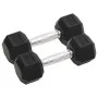 Dumbbells 2 units cast iron 12 kg by vidaXL, free weight - Ref: Foro24-93602, Price: 58,96 €, Discount: %