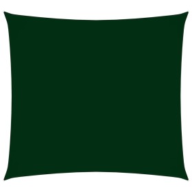 Square sail awning Oxford fabric dark green 3x3 m by vidaXL, Umbrellas - Ref: Foro24-135467, Price: 36,31 €, Discount: %