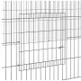 Jaula para conejos 4 paneles hierro galvanizado 433x109x54 cm by vidaXL, Cages and habitats for small animals - Ref: Foro24-1...
