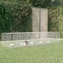 Jaula para conejos 5 paneles hierro galvanizado 273x79x54 cm by vidaXL, Cages and habitats for small animals - Ref: Foro24-17...