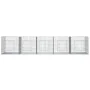 Jaula para conejos 5 paneles hierro galvanizado 273x79x54 cm by vidaXL, Cages and habitats for small animals - Ref: Foro24-17...