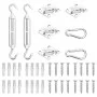 Juego de accesorios para toldo de vela 8 pzas acero inoxidable by vidaXL, Accessories for awnings - Ref: Foro24-310243, Price...