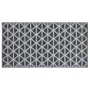 Alfombra de exterior ARAKIL negra 80x150 cm PP by vidaXL, Outdoor protectors - Ref: Foro24-310416, Price: 21,31 €, Discount: %