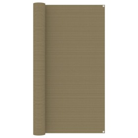 Alfombra para tienda de campaña gris taupe 200x400 cm de vidaXL, Accesorios para tiendas de campaña - Ref: Foro24-310738, Pre...