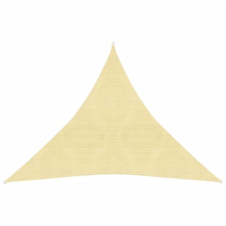 HDPE-Beige-Segelmarkise 160 g/m² 6x6x6 m von vidaXL, Sonnenschirme - Ref: Foro24-311157, Preis: 39,78 €, Rabatt: %