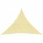 Toldo de vela HDPE beige 160 g/m² 6x6x6 m de vidaXL, Sombrillas - Ref: Foro24-311157, Precio: 39,00 €, Descuento: %