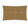 HDPE-Segelmarkise in Taupe-Grau, 160 g/m², 4x7 m. von vidaXL, Sonnenschirme - Ref: Foro24-311410, Preis: 61,52 €, Rabatt: %