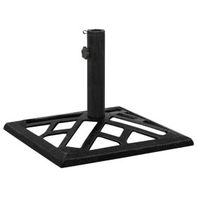Base de sombrilla de hierro fundido negro 44x44x31 cm by vidaXL, Umbrella bases - Ref: Foro24-317763, Price: 57,50 €, Discoun...