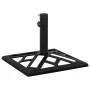 Base de sombrilla de hierro fundido negro 44x44x31 cm de vidaXL, Bases para sombrillas - Ref: Foro24-317763, Precio: 56,23 €,...