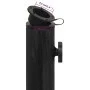 Base de sombrilla de hierro fundido negro 44x44x31 cm de vidaXL, Bases para sombrillas - Ref: Foro24-317763, Precio: 56,23 €,...
