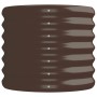 Jardinera arriate acero recubrimiento polvo marrón 152x40x36 cm by vidaXL, Pots and planters - Ref: Foro24-318870, Price: 37,...