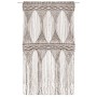 Cortina de macramé algodón gris taupé 140x240 cm de vidaXL, Cortinas y visillos - Ref: Foro24-323984, Precio: 52,61 €, Descue...