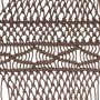 Cortina de macramé algodón gris taupé 140x240 cm de vidaXL, Cortinas y visillos - Ref: Foro24-323984, Precio: 52,61 €, Descue...