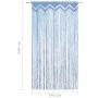 Cortina de macramé algodón azul 140x240 cm by vidaXL, Curtains and curtains - Ref: Foro24-323986, Price: 41,88 €, Discount: %
