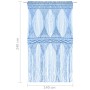 Makramee-Vorhang aus blauer Baumwolle 140x240 cm von vidaXL, Vorhänge und Gardinen - Ref: Foro24-323990, Preis: 47,84 €, Raba...