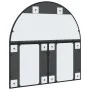 Espejo de pared arco de hierro negro 80x80 cm by vidaXL, Mirrors - Ref: Foro24-3200631, Price: 126,67 €, Discount: %
