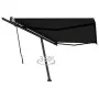 Toldo de pie retráctil manual gris antracita 500x300 cm de vidaXL, Toldos - Ref: Foro24-3069779, Precio: 636,36 €, Descuento: %