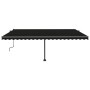 Toldo de pie retráctil manual gris antracita 500x300 cm by vidaXL, Awnings - Ref: Foro24-3069779, Price: 585,43 €, Discount: %