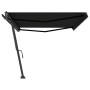 Toldo de pie retráctil manual gris antracita 500x300 cm by vidaXL, Awnings - Ref: Foro24-3069779, Price: 585,43 €, Discount: %