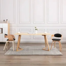 Esszimmerstühle 2 Einheiten aus gebogenem Holz und Kunstleder von vidaXL, Essstühle - Ref: Foro24-287388, Preis: 279,97 €, Ra...