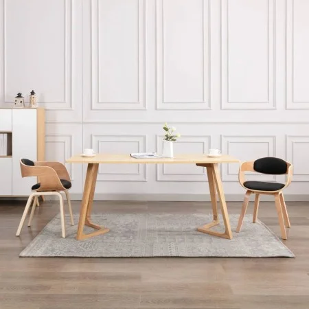 Dining chairs 2 units curved wood and synthetic leather by vidaXL, dining chairs - Ref: Foro24-287388, Price: 279,97 €, Disco...