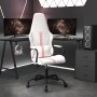Silla gaming con masaje cuero sintético rosa y blanco by vidaXL, Gaming chairs - Ref: Foro24-345565, Price: 105,19 €, Discoun...