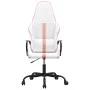 Gaming-Stuhl mit Massagefunktion, aus rosa und weißem Kunstleder. von vidaXL, Gaming-Stühle - Ref: Foro24-345565, Preis: 103,...