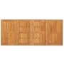 Gartentisch mit PE-Rattan-Oberfläche in Beige aus Holz, 190x80x74 cm. von vidaXL, Gartentische - Ref: Foro24-365311, Preis: 2...
