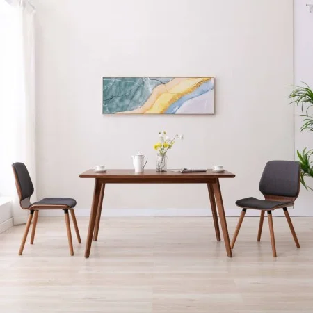 Dining chairs, 2 units, gray fabric by vidaXL, dining chairs - Ref: Foro24-287384, Price: 299,11 €, Discount: %