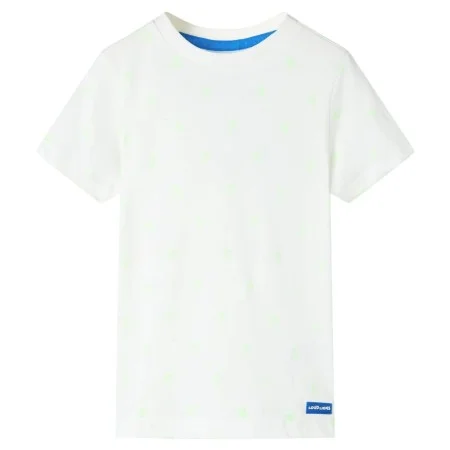 Kinder-T-Shirt in Rohweiß, Größe 140. von vidaXL, Kinder-T-Shirts - Ref: Foro24-12398, Preis: 7,99 €, Rabatt: %
