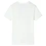Kinder-T-Shirt in Rohweiß, Größe 140. von vidaXL, Kinder-T-Shirts - Ref: Foro24-12398, Preis: 7,99 €, Rabatt: %
