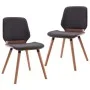 Dining chairs, 2 units, gray fabric by vidaXL, dining chairs - Ref: Foro24-287384, Price: 299,11 €, Discount: %