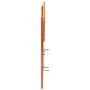 Cabecero de cama madera maciza de pino marrón cera 200 cm de vidaXL, Cabeceros y pies de cama - Ref: Foro24-842489, Precio: 5...