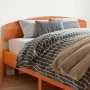 Bettkopfteil aus massivem Kiefernholz in Wachsbraun, 140 cm von vidaXL, Kopf- und Fußteile - Ref: Foro24-842505, Preis: 49,60...