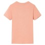 Camiseta infantil naranja claro 116