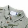 Hellbeige melierte Kinderhemd Größe 92 von vidaXL, Kinder-T-Shirts - Ref: Foro24-12104, Preis: 10,44 €, Rabatt: %