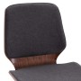 Dining chairs, 2 units, gray fabric by vidaXL, dining chairs - Ref: Foro24-287384, Price: 305,03 €, Discount: %