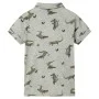 Hellbeige melierte Kinderhemd Größe 116 von vidaXL, Kinder-T-Shirts - Ref: Foro24-12106, Preis: 10,44 €, Rabatt: %