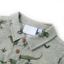 Hellbeige melierte Kinderhemd Größe 116 von vidaXL, Kinder-T-Shirts - Ref: Foro24-12106, Preis: 10,55 €, Rabatt: %