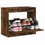 Zapatero de madera de ingeniería roble ahumado 80x42x69 cm by vidaXL, Shoe racks and shoe organizers - Ref: Foro24-840005, Pr...