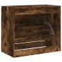 Rauchige Eichenholz-Ingenieur-Holzschuhmacher 80x42x69 cm von vidaXL, Schuhregale und Schuhorganisatoren - Ref: Foro24-840005...