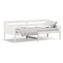 Sofá cama de madera maciza de pino blanco 100x200 cm de vidaXL, Camas y somieres - Ref: Foro24-842835, Precio: 121,40 €, Desc...
