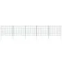 Grünes gewölbtes Gartenzaun-Set 77,3 x 26 cm von vidaXL, Zaunpaneele - Ref: Foro24-146102, Preis: 61,31 €, Rabatt: %