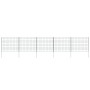 Grünes gewölbtes Gartenzaun-Set 77,3 x 26 cm von vidaXL, Zaunpaneele - Ref: Foro24-146102, Preis: 62,48 €, Rabatt: %