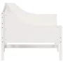 Sofá cama de madera maciza de pino blanco 100x200 cm de vidaXL, Camas y somieres - Ref: Foro24-842835, Precio: 121,40 €, Desc...