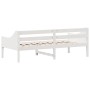 Sofá cama de madera maciza de pino blanco 100x200 cm de vidaXL, Camas y somieres - Ref: Foro24-842835, Precio: 125,62 €